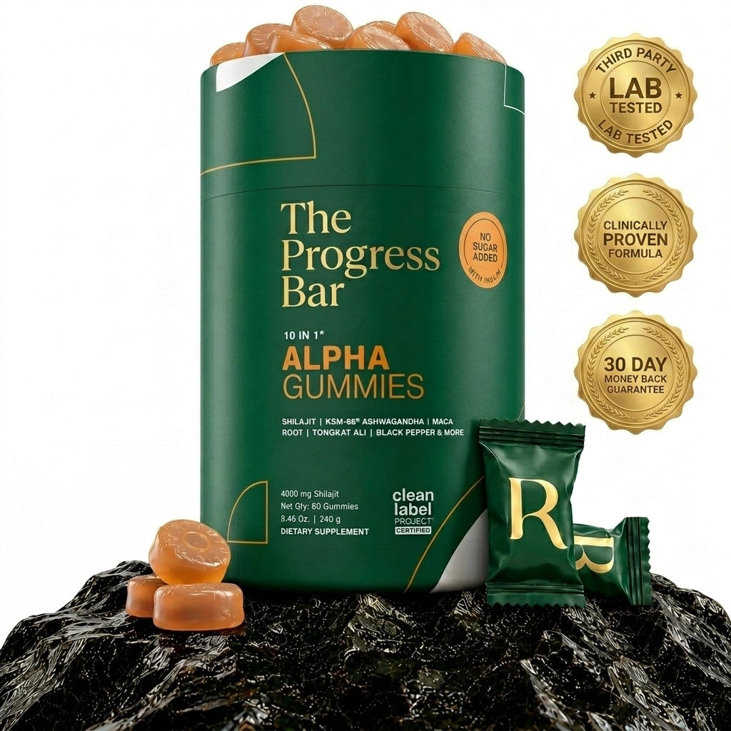 ThePBLabs™ 10-in-1 Alpha Shilajit Gummies