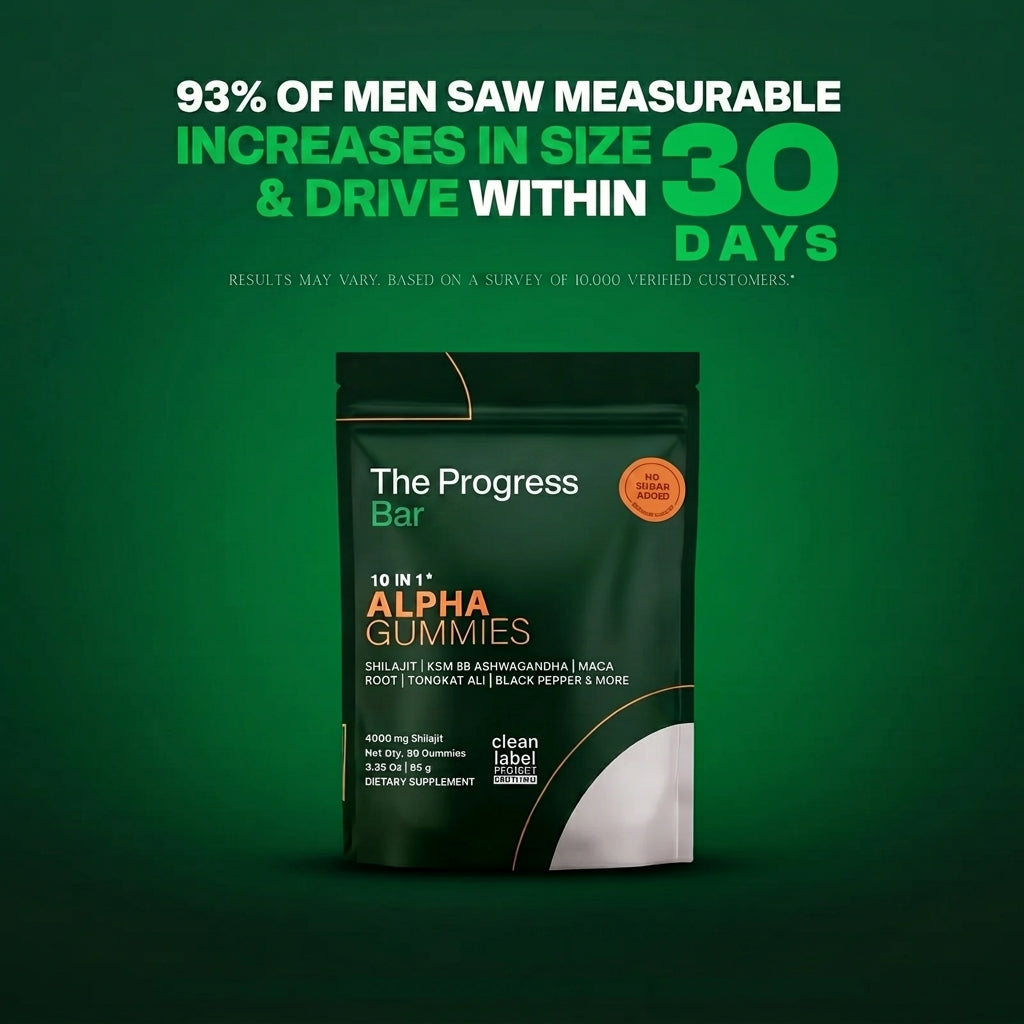 TheProgressBar™ | 10-In-1 Natural T-Support